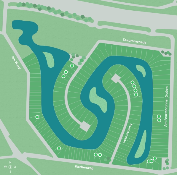 Lageplan Sonnenweiher Grafenwörth